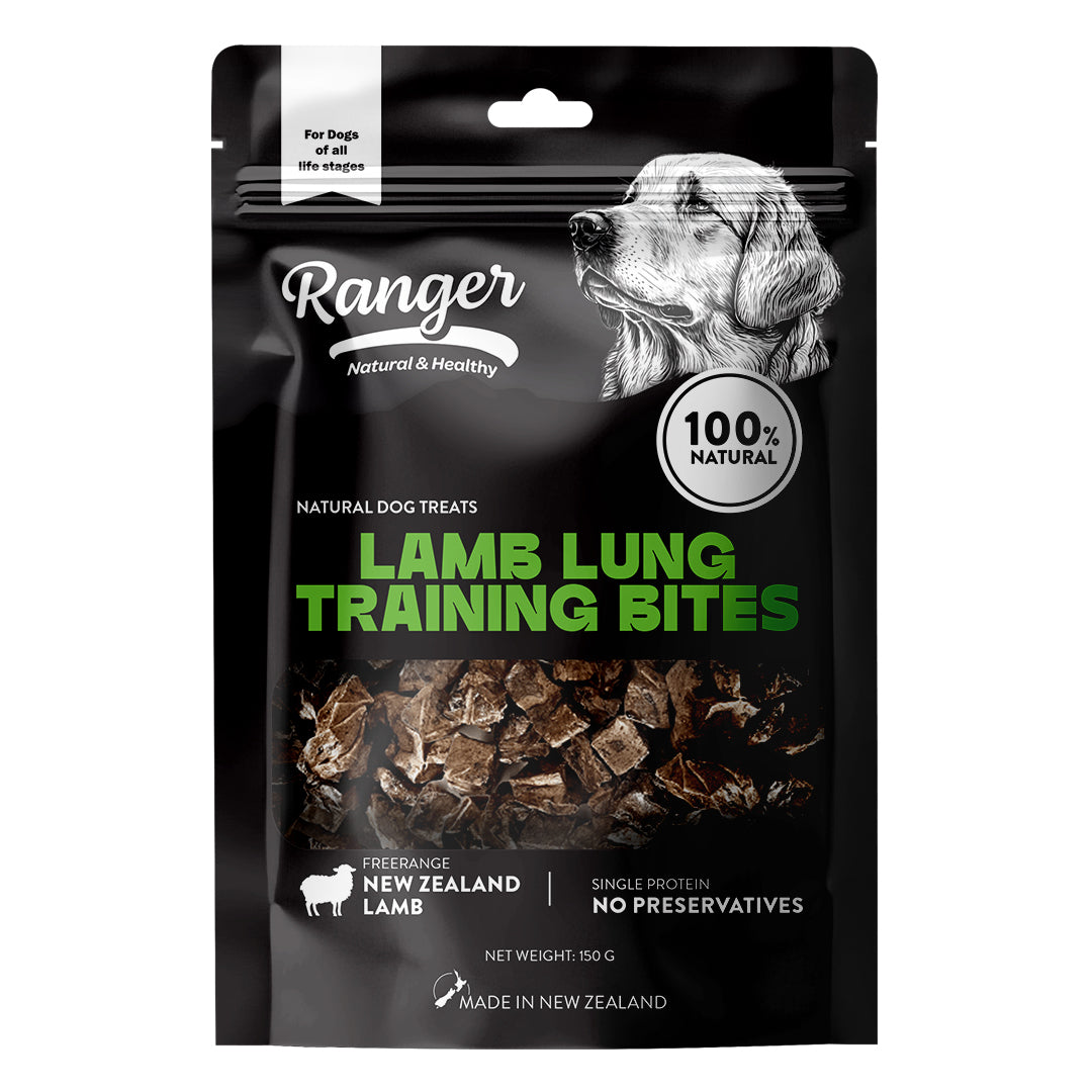 Ranger Lamb Lung Training Bites 150g