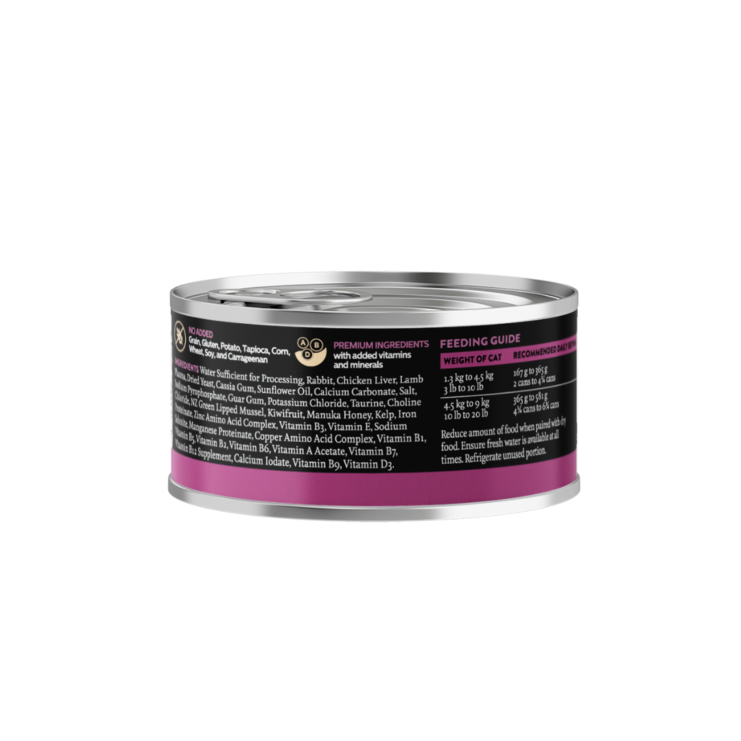 Addiction Wild Islands Grassland Rabbit Grain-Free Canned Cat Food 85g