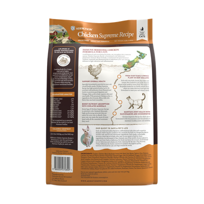 Chicken Supreme Adult Cat, Complete & Balanced, Immune Boost Dry Cat Food