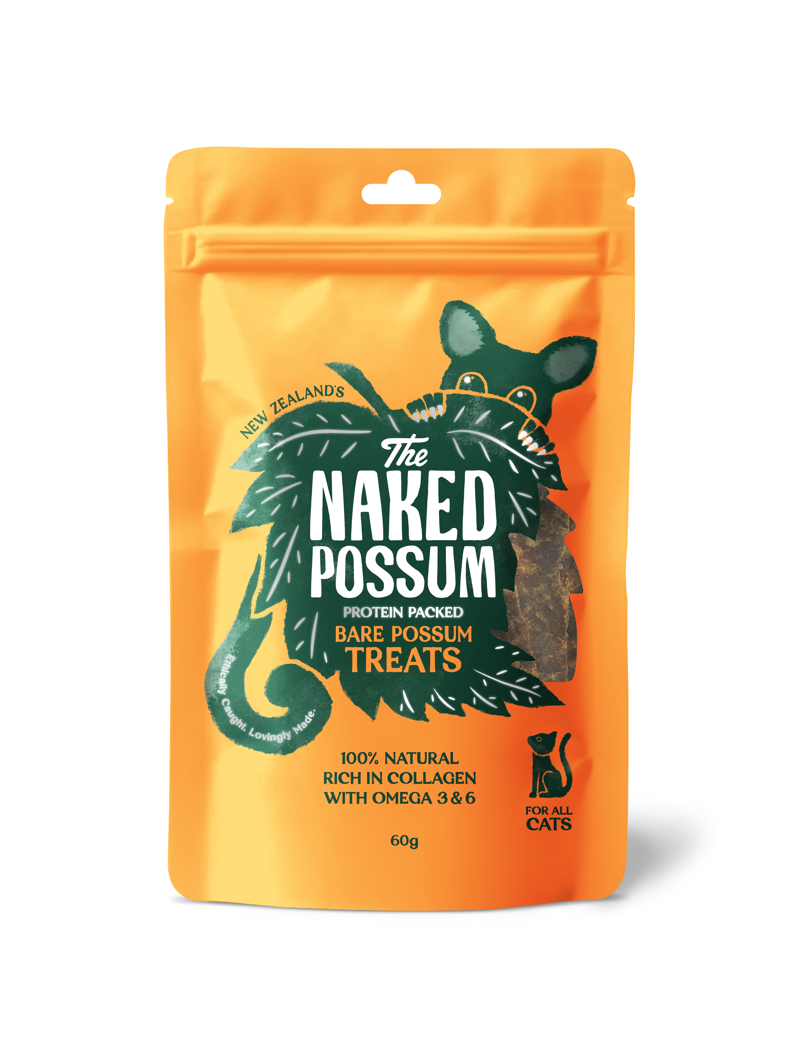 The Naked Possum, Cat Treats, 60g