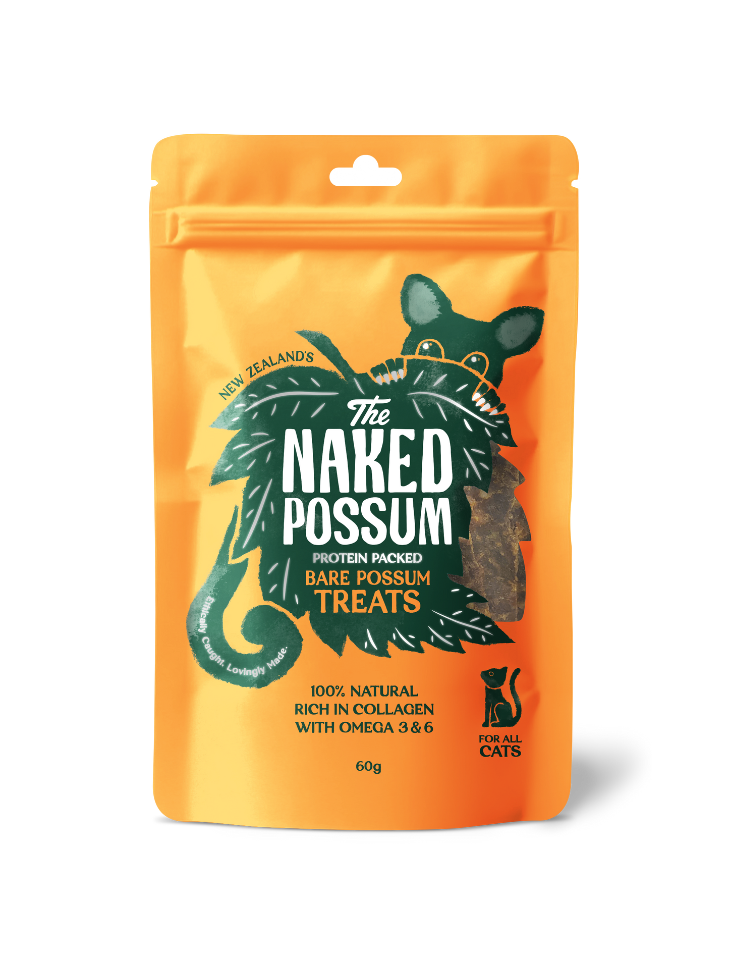 The Naked Possum, Cat Treats, 60g