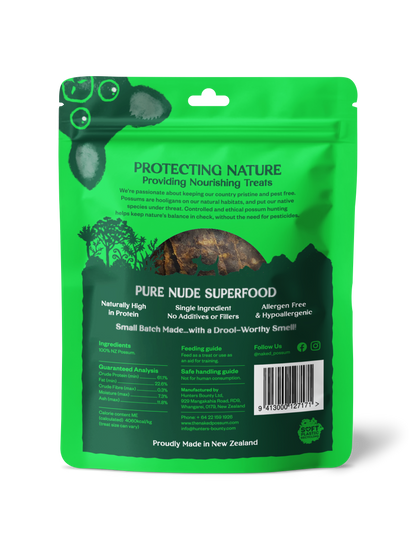 The Naked Possum, Dog Treats, 20 piece