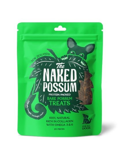 The Naked Possum, Dog Treats, 20 piece