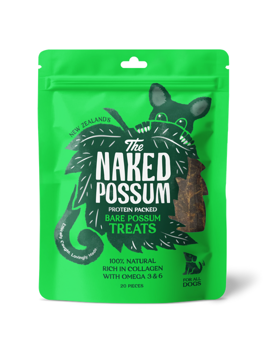 The Naked Possum, Dog Treats, 20 piece