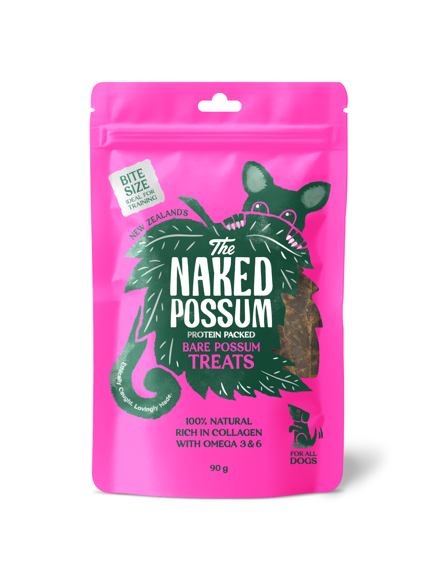 The Naked Possum, Training Treats, 90g