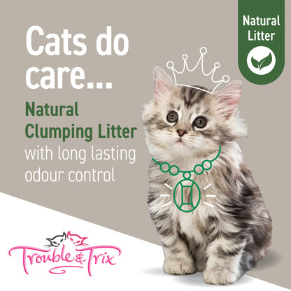 Trouble & Trix Natural Pellets litter how to use