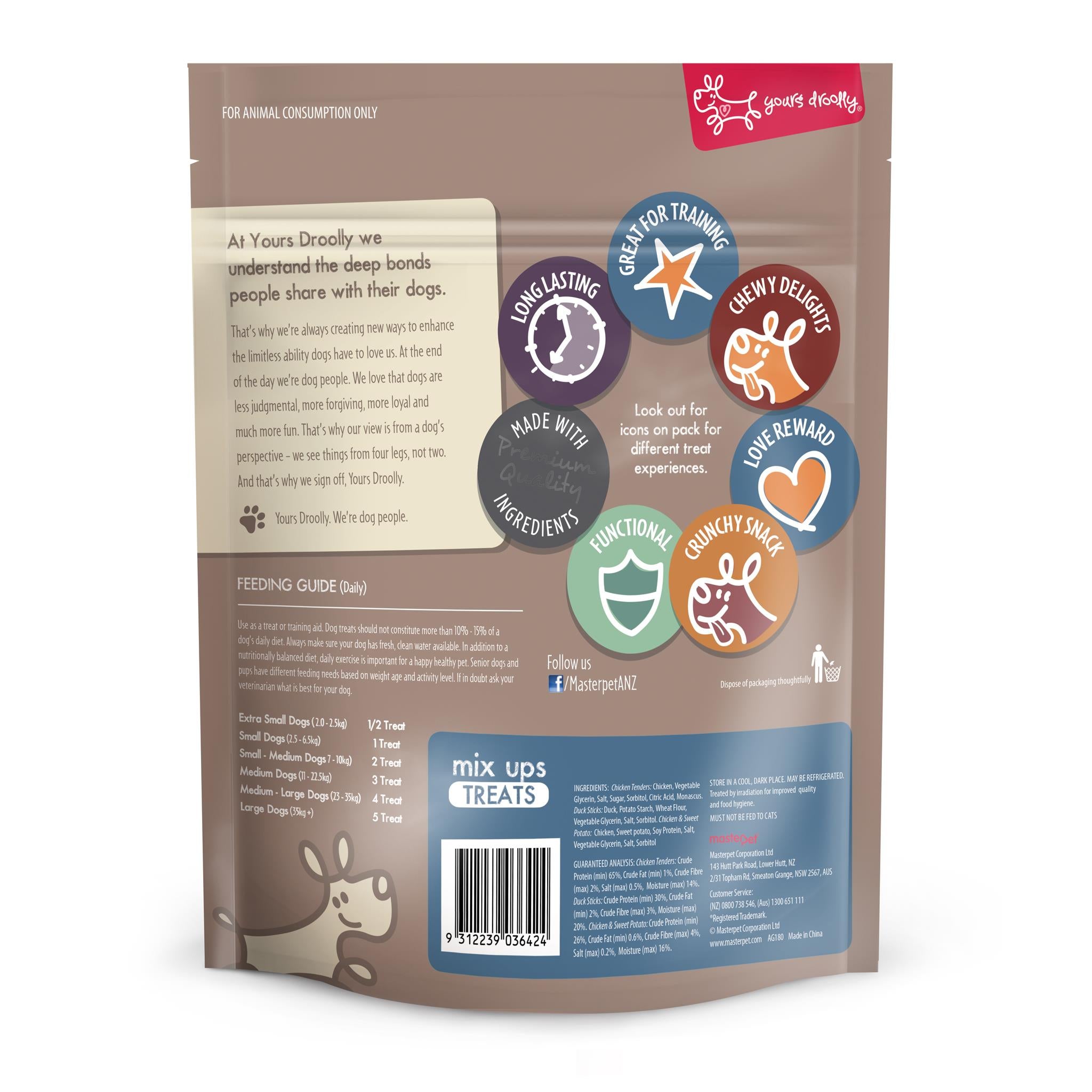 Yours Droolly Mix Ups Treats 500g