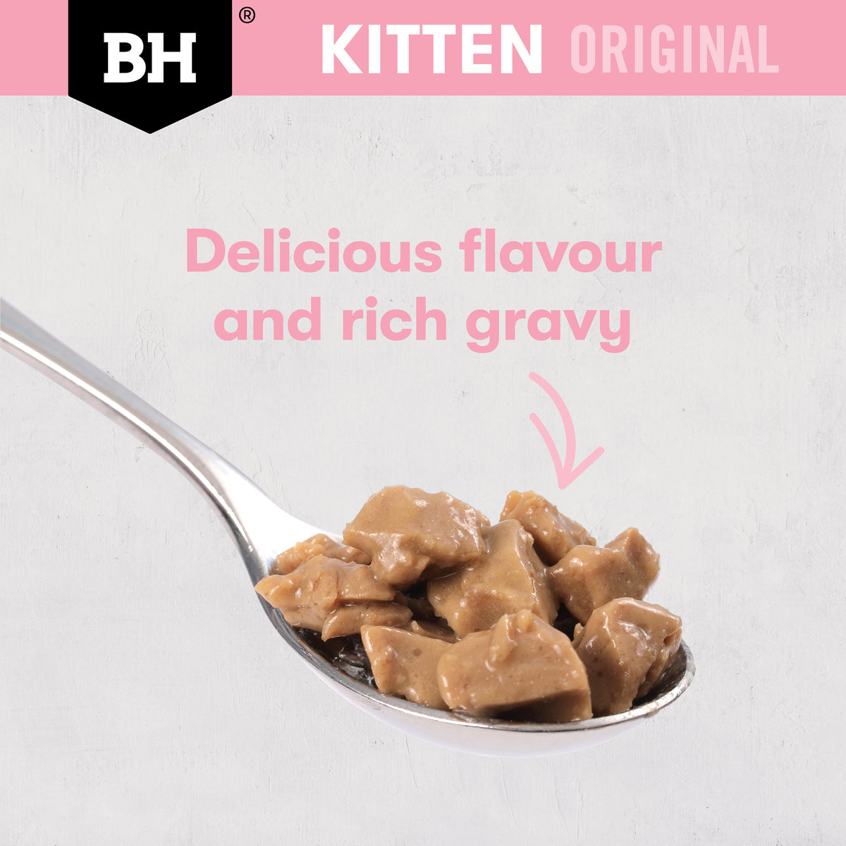 Black Hawk Original Kitten Chicken & Gravy Wet Food Pouch 85g