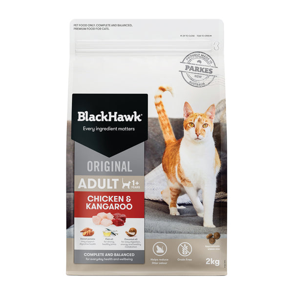 Black Hawk Original Cat Chicken & Kangaroo