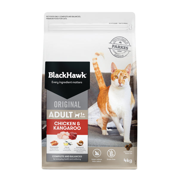 Black Hawk Original Cat Chicken & Kangaroo