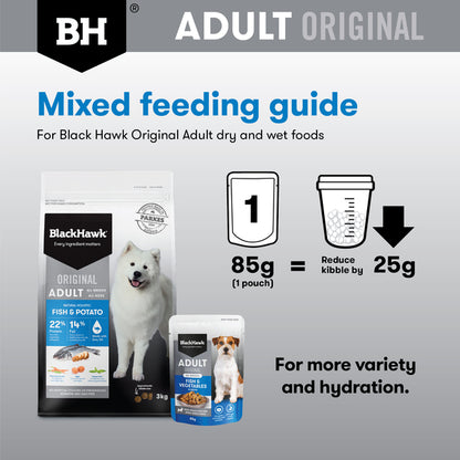 Black Hawk Adult Fish & Potato