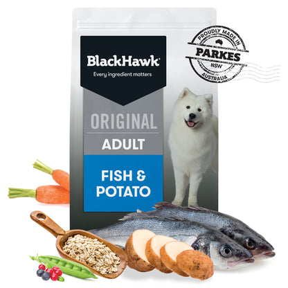 Black Hawk Adult Fish & Potato