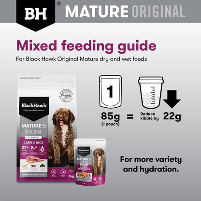 Black Hawk Original Mature Adult Lamb & Rice