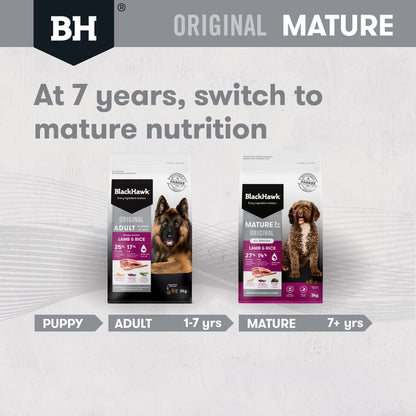 Black Hawk Original Mature Adult Lamb & Rice