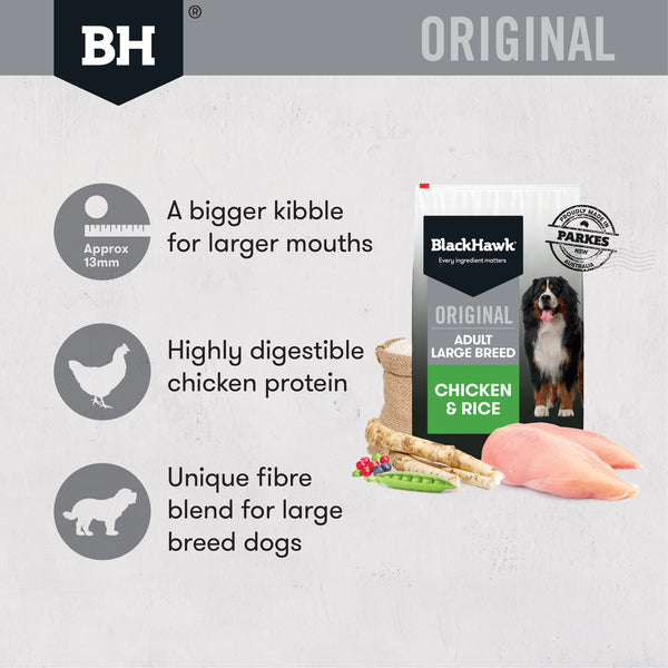 Black Hawk Large Breed Chicken & Rice