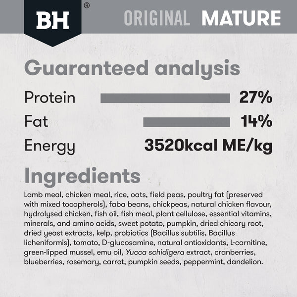 Black Hawk Original Mature Adult Lamb & Rice