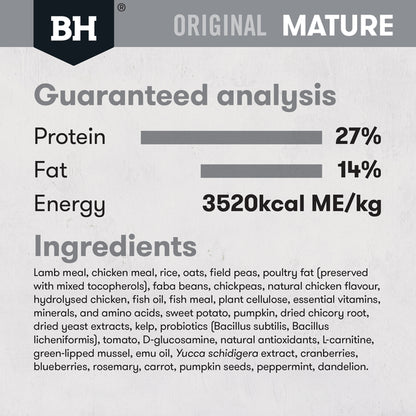 Black Hawk Original Mature Adult Lamb & Rice