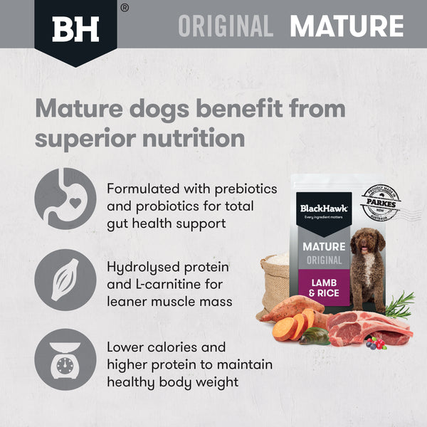 Black Hawk Original Mature Adult Lamb & Rice