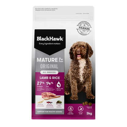 Black Hawk Original Mature Adult Lamb & Rice