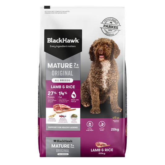 Black Hawk Original Mature Adult Lamb & Rice