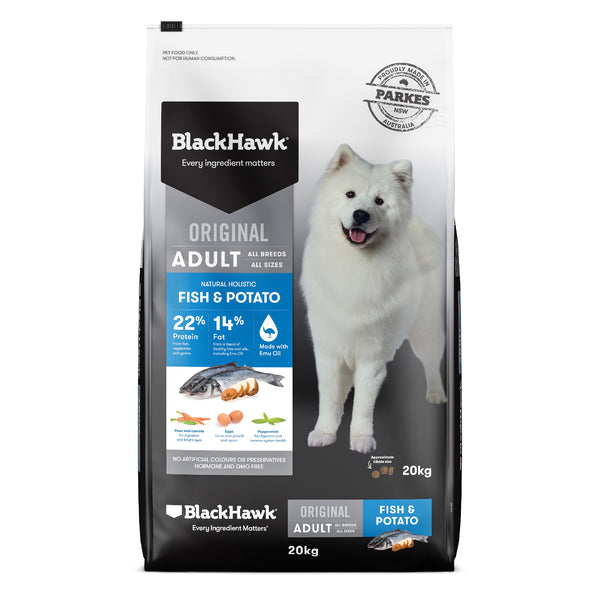 Black Hawk Adult Fish & Potato