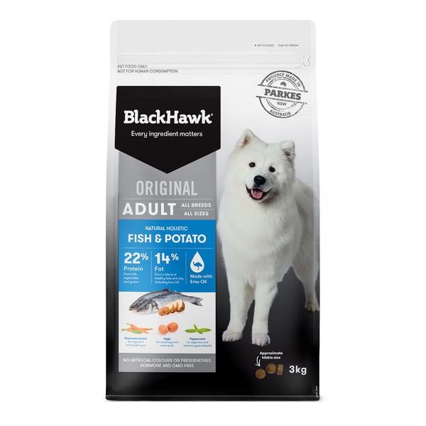 Black Hawk Adult Fish & Potato