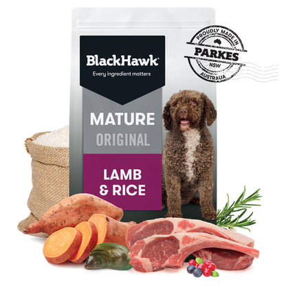Black Hawk Original Mature Adult Lamb & Rice