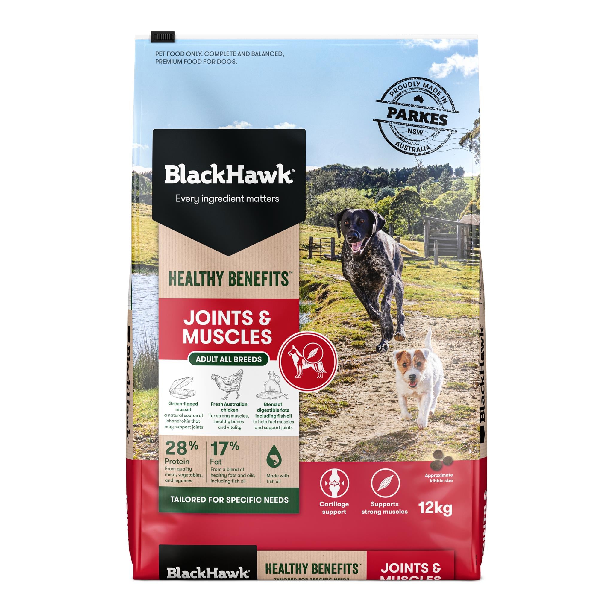 Black Hawk Healthy Benefits Joints & Muscles - Doubtless Bay Pet Resort 