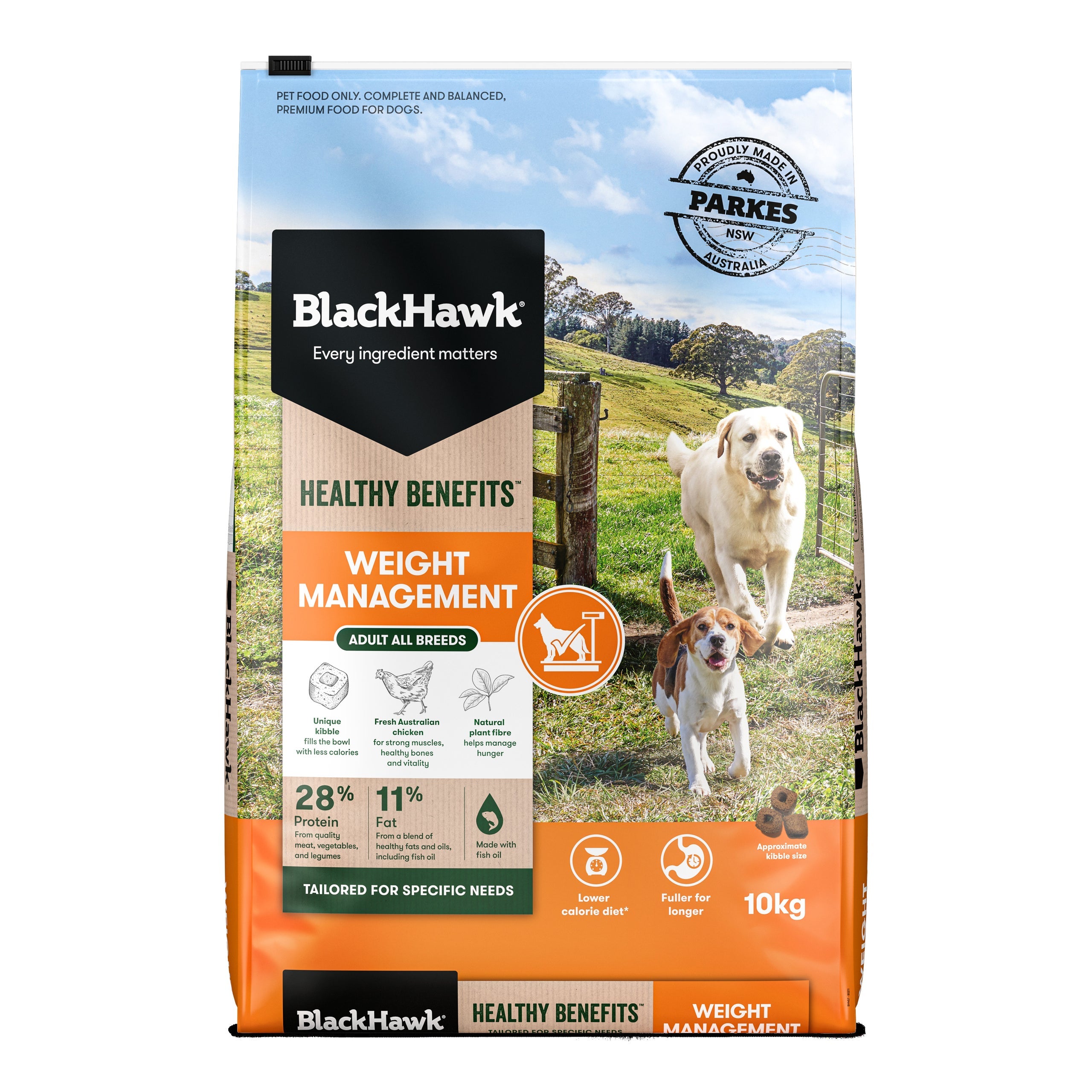 Black Hawk Healthy Benefits Weight Management - Doubtless Bay Pet Resort 