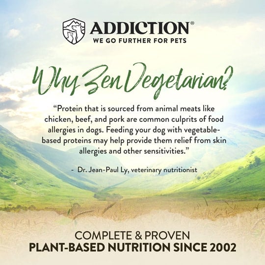Addiction Zen Vegetarian (Dog) - Doubtless Bay Pet Resort 