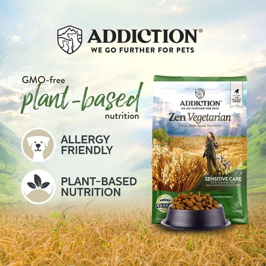 Addiction Zen Vegetarian (Dog) - Doubtless Bay Pet Resort 
