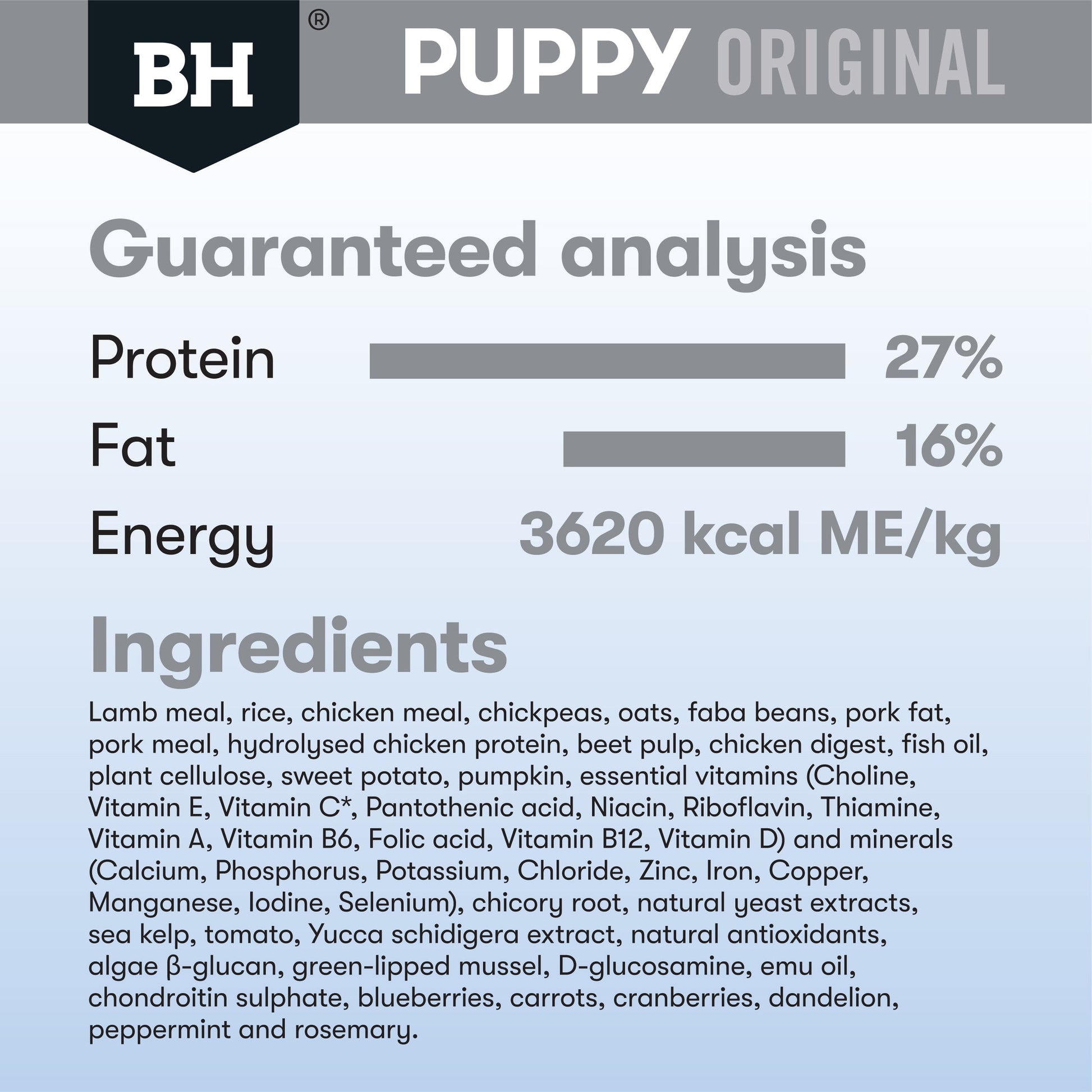 Black Hawk Original Lamb & Rice Large Breed Puppy - Doubtless Bay Pet Resort 