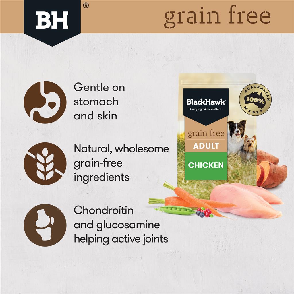 Black Hawk Grain Free Chicken - Doubtless Bay Pet Resort 