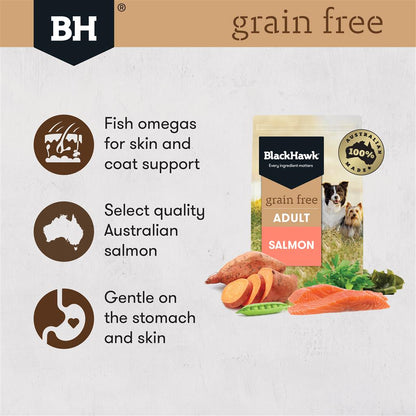 Black Hawk Grain Free Salmon - Doubtless Bay Pet Resort 