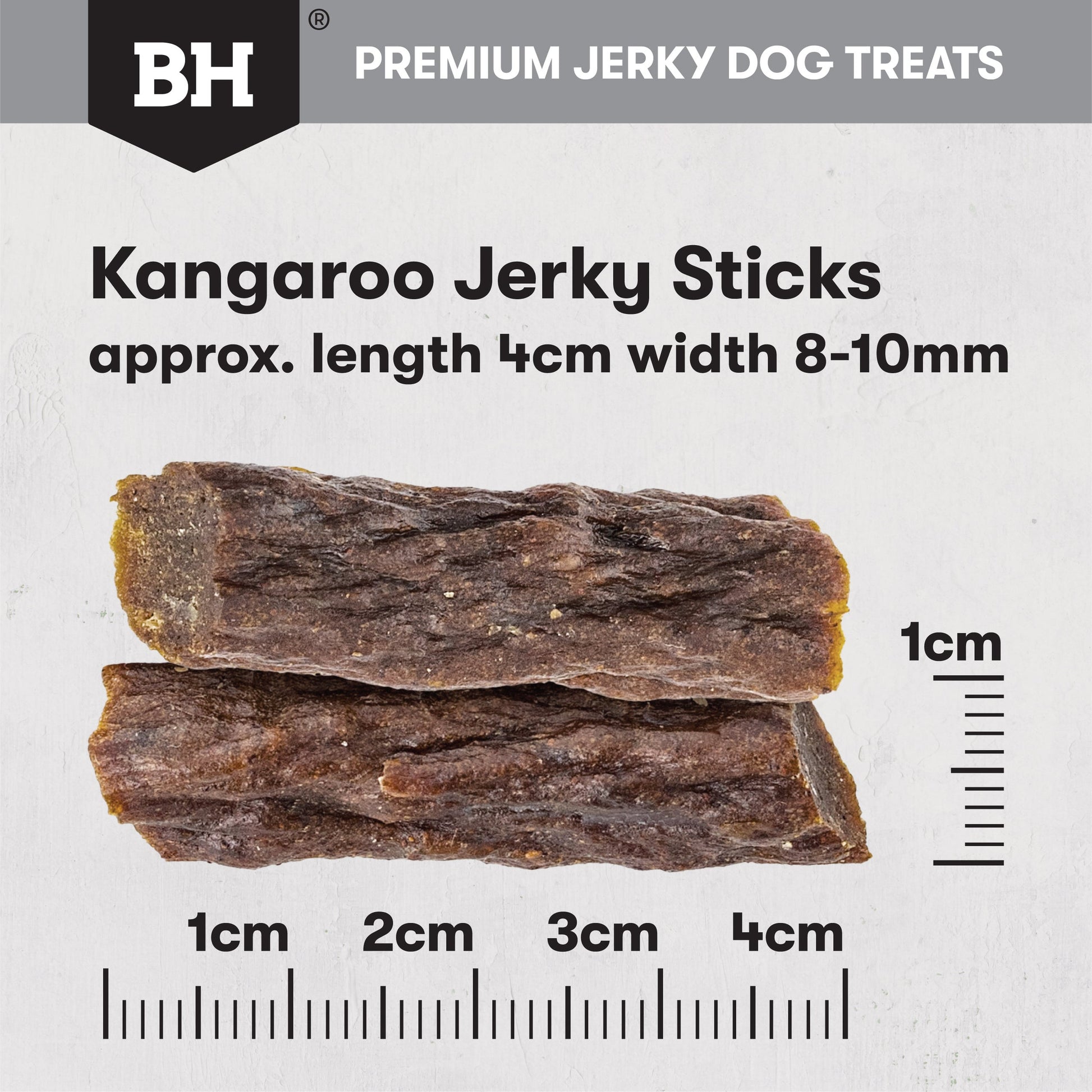 Black Hawk Kangaroo Jerky Sticks 100g - Doubtless Bay Pet Resort 