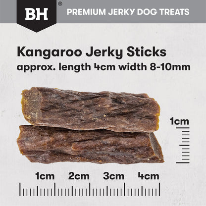Black Hawk Kangaroo Jerky Sticks 100g - Doubtless Bay Pet Resort 