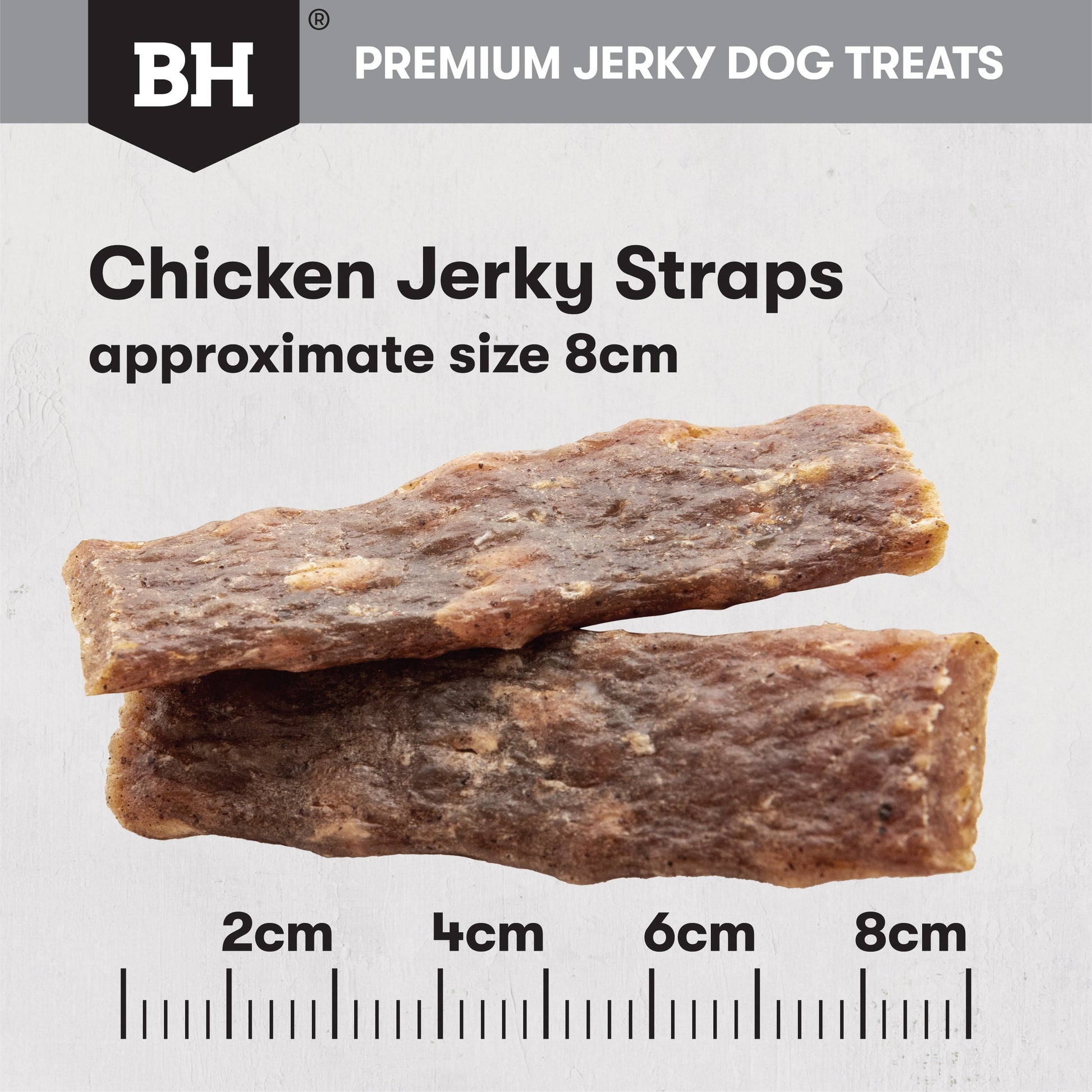 Black Hawk Chicken Jerky Straps 100g - Doubtless Bay Pet Resort 