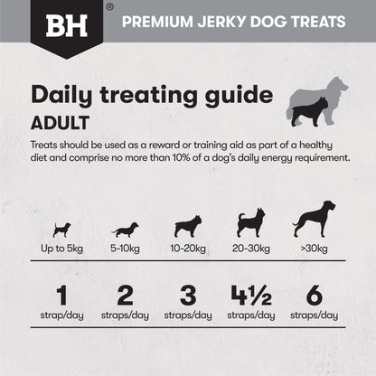 Black Hawk Chicken Jerky Straps 100g - Doubtless Bay Pet Resort 