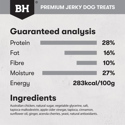 Black Hawk Chicken Jerky Bites 100g - Doubtless Bay Pet Resort 