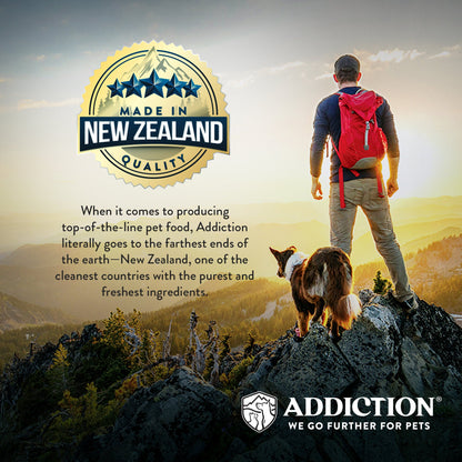 Addiction Wild Brushtail Meaty Bites, Sensitive Care, Novel Protein Dog Treats, 113g - Doubtless Bay Pet Resort 