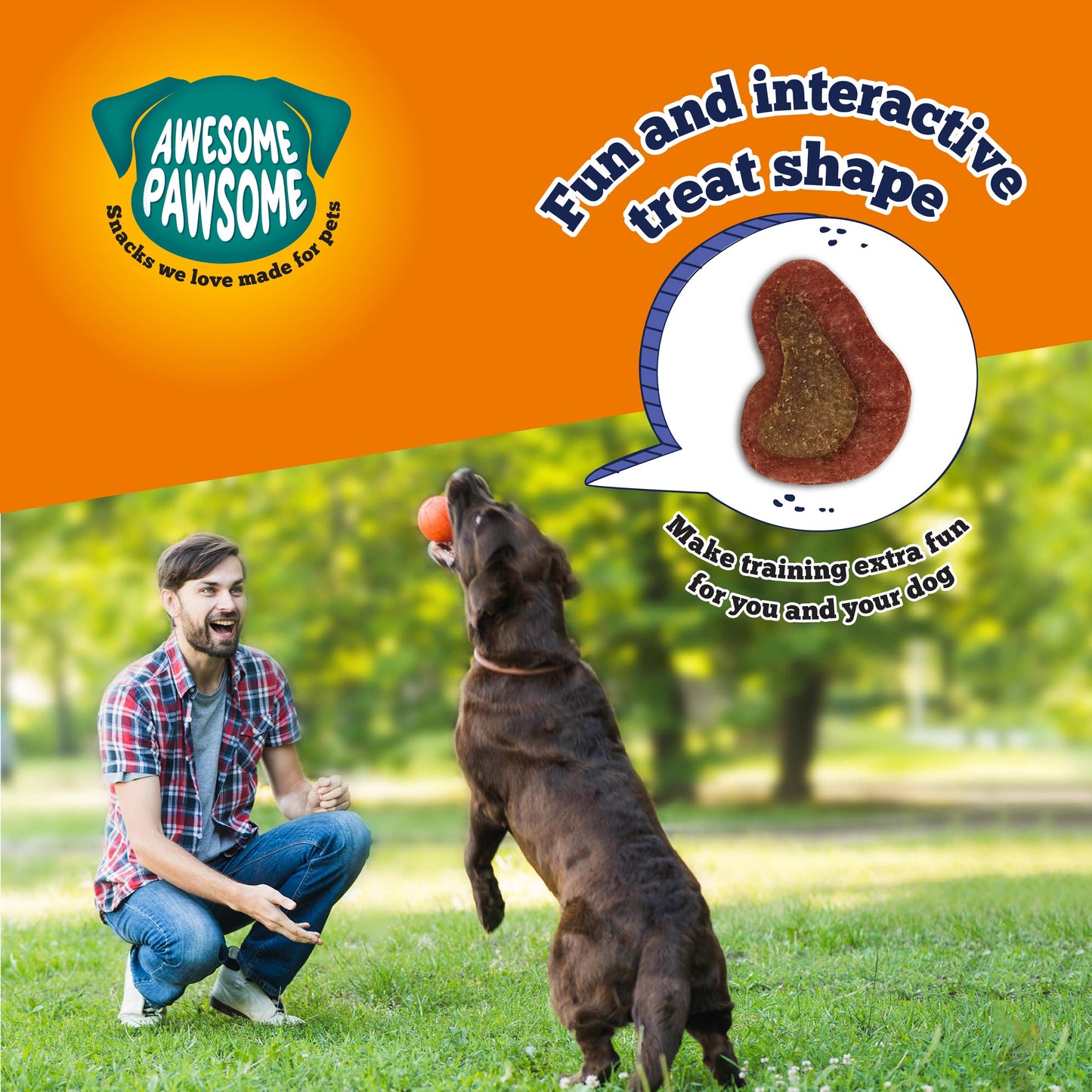 Awesome Pawsome Beefy Bites - Dog Treats, 85g - Doubtless Bay Pet Resort 