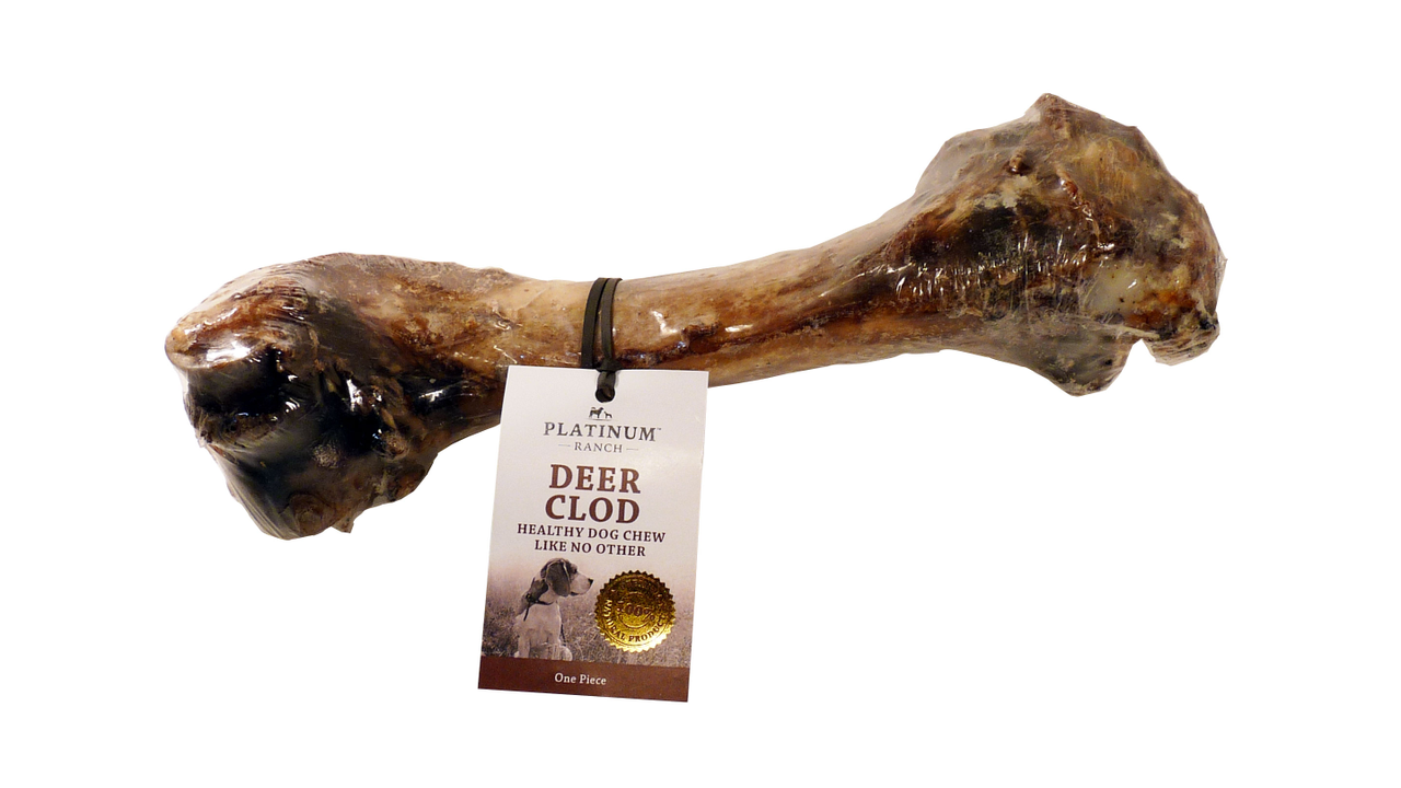 Platinum Ranch Deer Clod Bone - Doubtless Bay Pet Resort 
