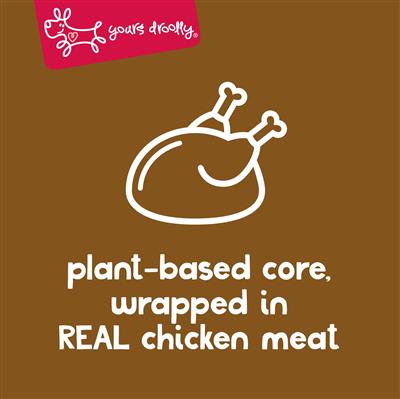 Yours Droolly Chicken Wrapped Sticks Small 5pk
